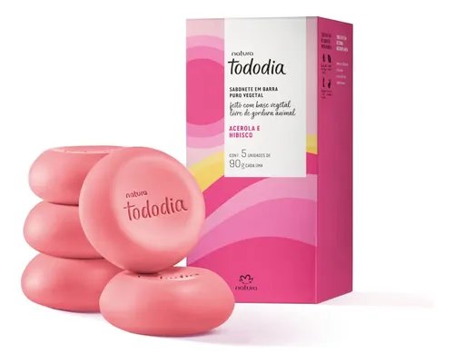 Jabones en barra Tododia Acerola e hibisco