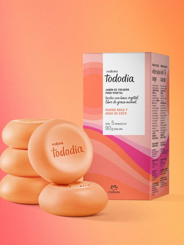 Jabones Tododia Mango rosa y agua de coco