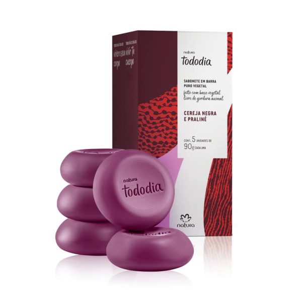 Jabones Tododia Cereza Negra y Praline