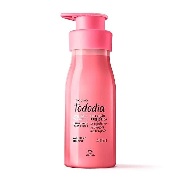 Hidratante Tododia 400ml Acerola e hibisco