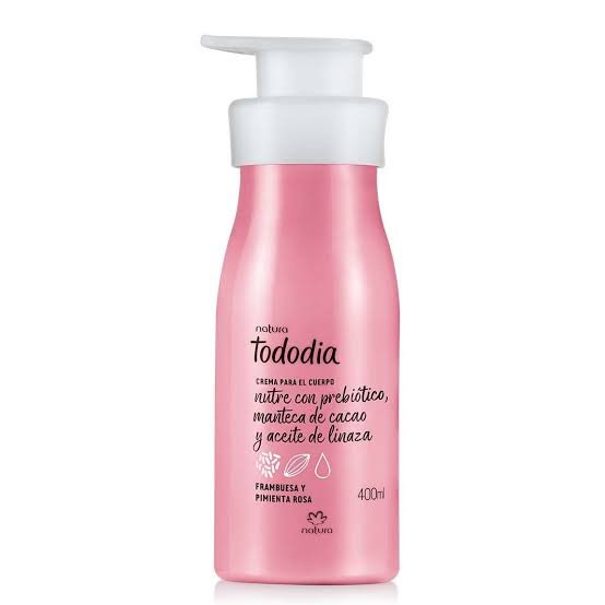 Hidratante Corporal Tododia 400ml Frambuesa y pimienta rosa