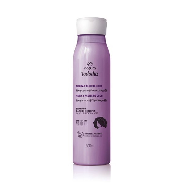 Shampoo Tododia Mora y Aceite de Coco 300ml