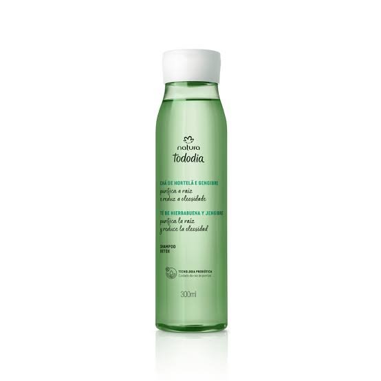 Shampoo Tododia Té de Hierba buena y Jengibre