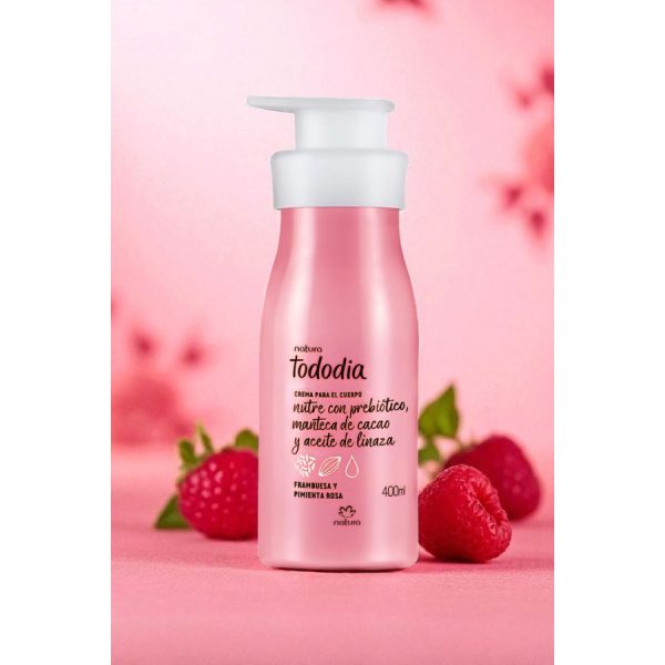 2026/04/298443.jpg Hidratante Corporal Tododia 400ml Frambuesa y pimienta rosa