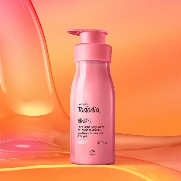 Hidratante Tododia 400ml Acerola e hibisco