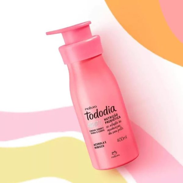 Hidratante Tododia 400ml Acerola e hibisco