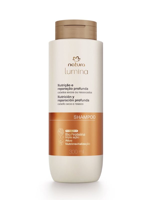 Shampoo Lumina Nutrición y Reparación profunda 300ml