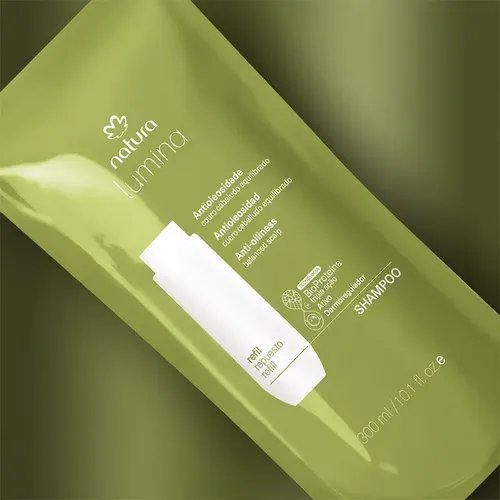 Repuesto Shampoo Lumina Cabello oleoso.