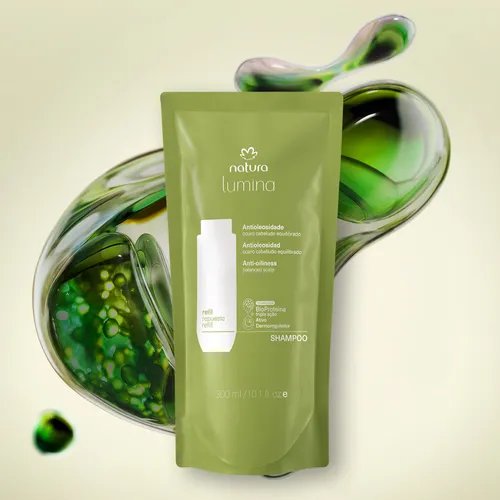 Repuesto Shampoo Lumina Cabello oleoso.