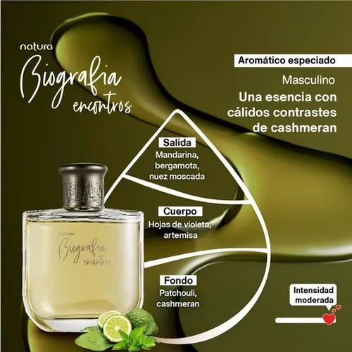 Biografía Encontros 100ml Eau de Toilette