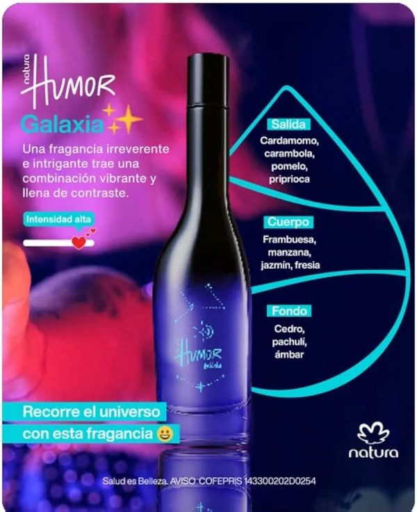 Humor Natura Galaxia 75ml eau de toilette