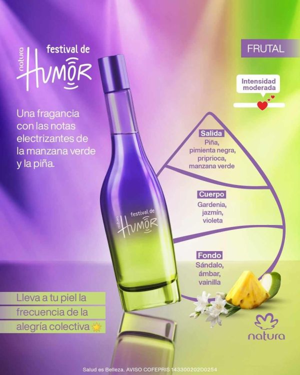 2026/09/298869.jpg Humor Festival de humor Natura 75ml eau de toilette