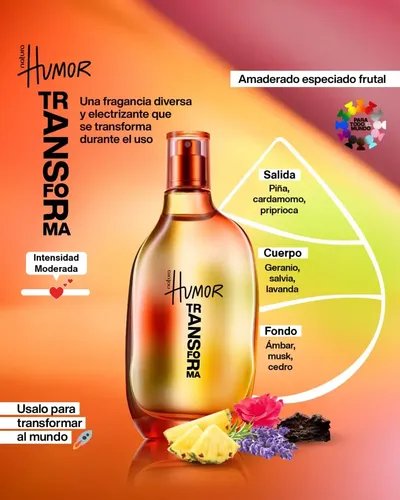 Humor Natura Transforma Unisex 75ml eau de toilette