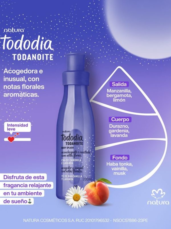 Splash Tododia Lavanda y té de Manzanilla